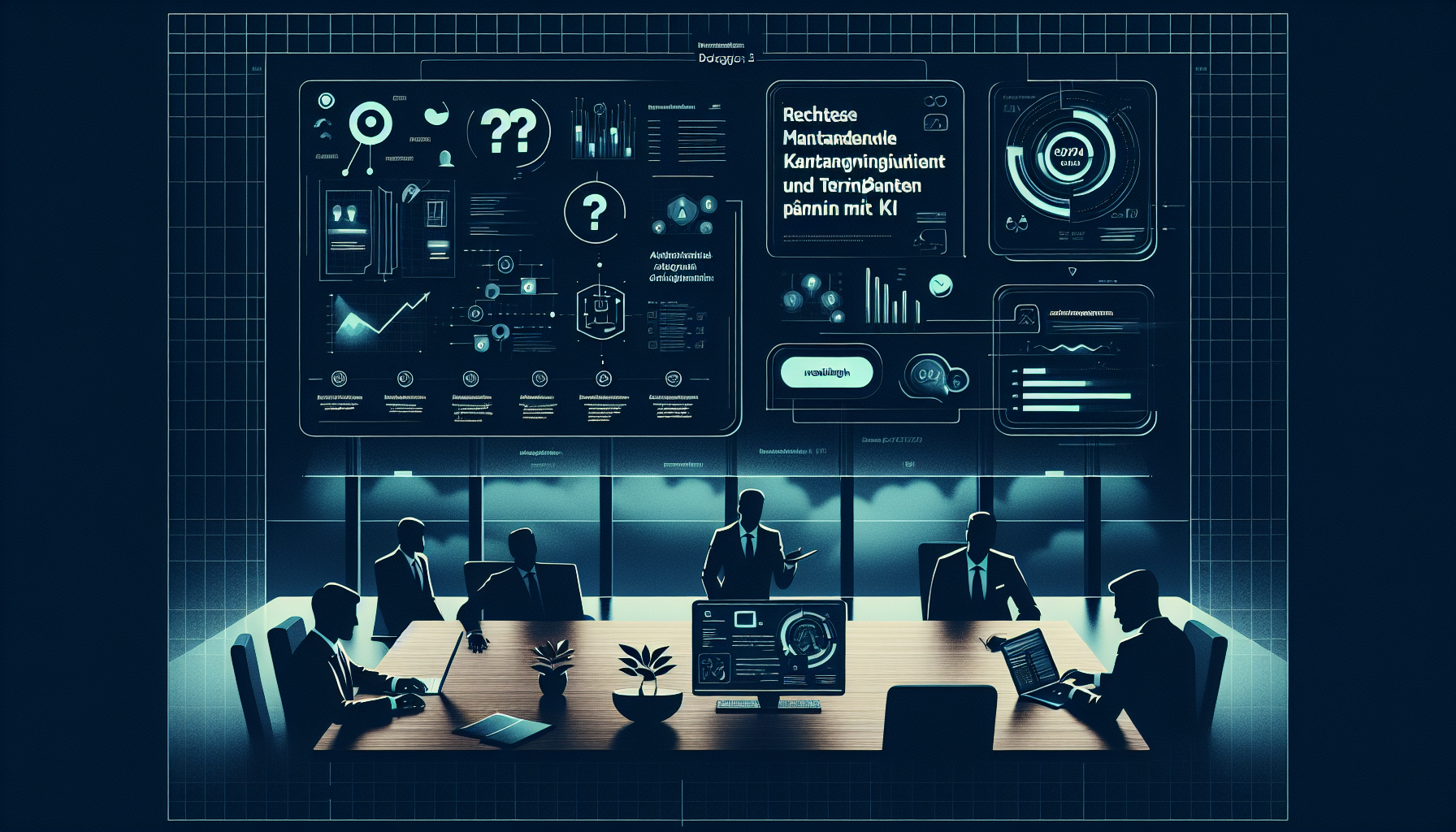 Automatisierte Mandantenverwaltung und Terminplanung mit KI