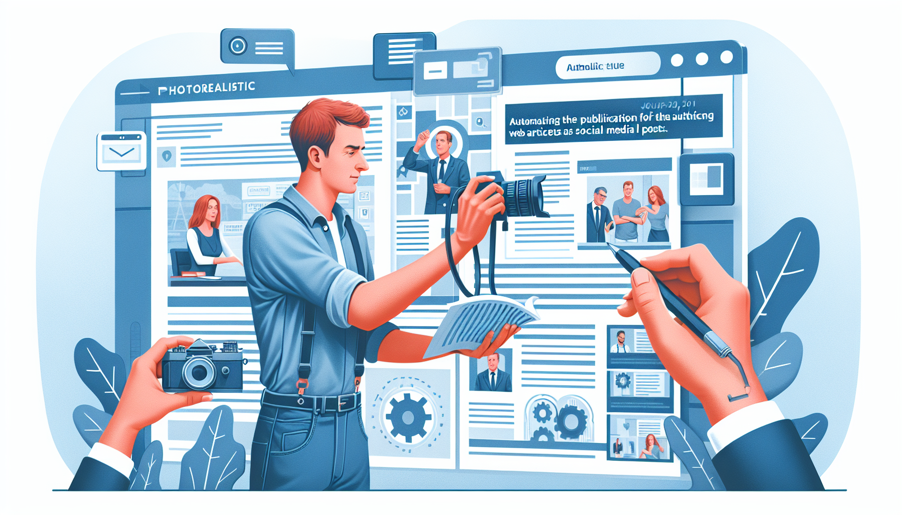 Automatisierte Veröffentlichung von Webartikeln als Social Media Beiträge