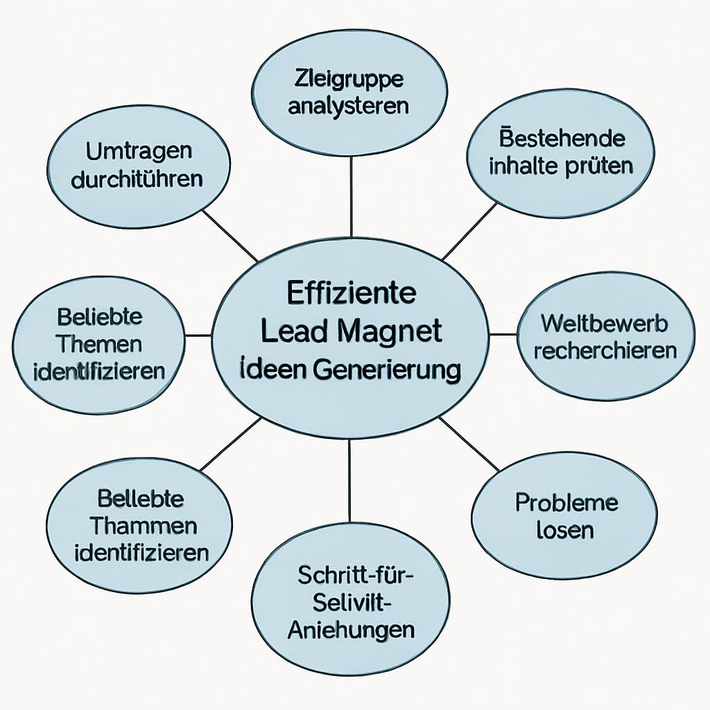 Effiziente Lead Magnet Ideen Generierung mit vis2lead