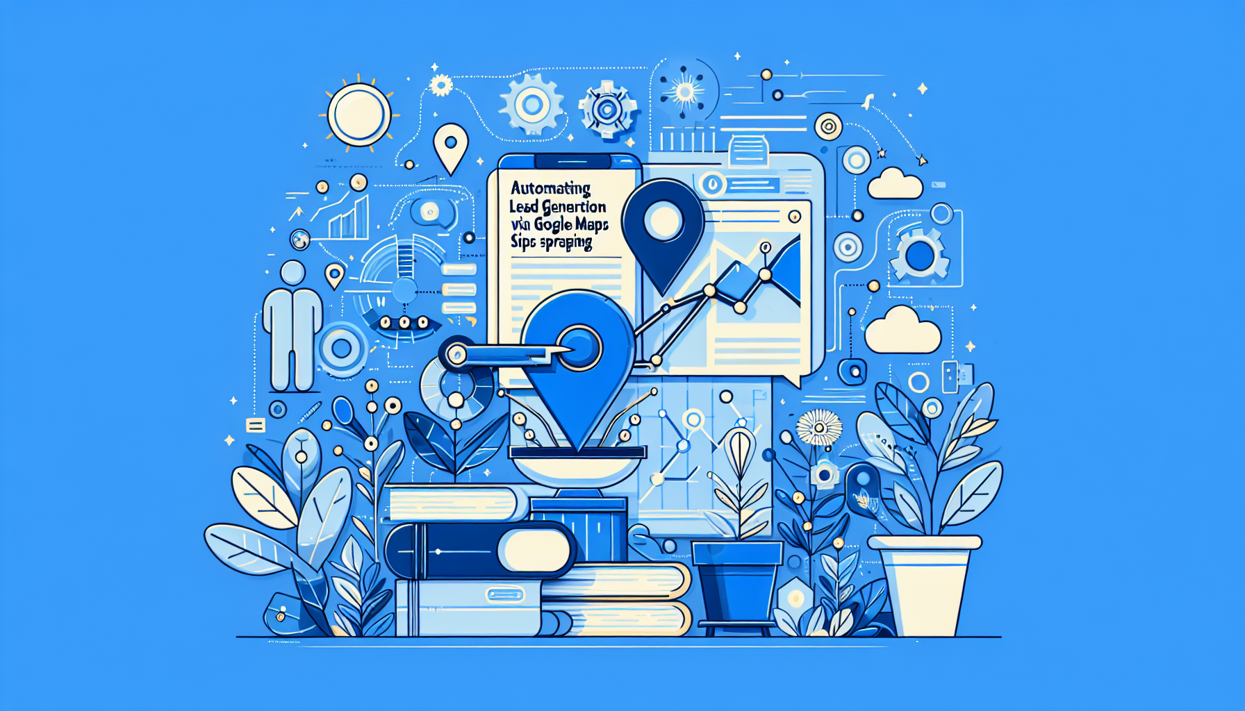 Lead-Generierung durch Google Maps Scraping und KI-gestützte Nachrichten