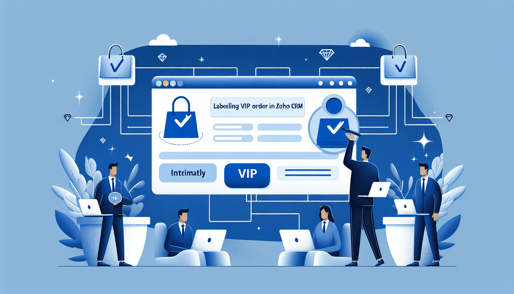 VIP Order Tagging in Zoho CRM: Effizienz steigern