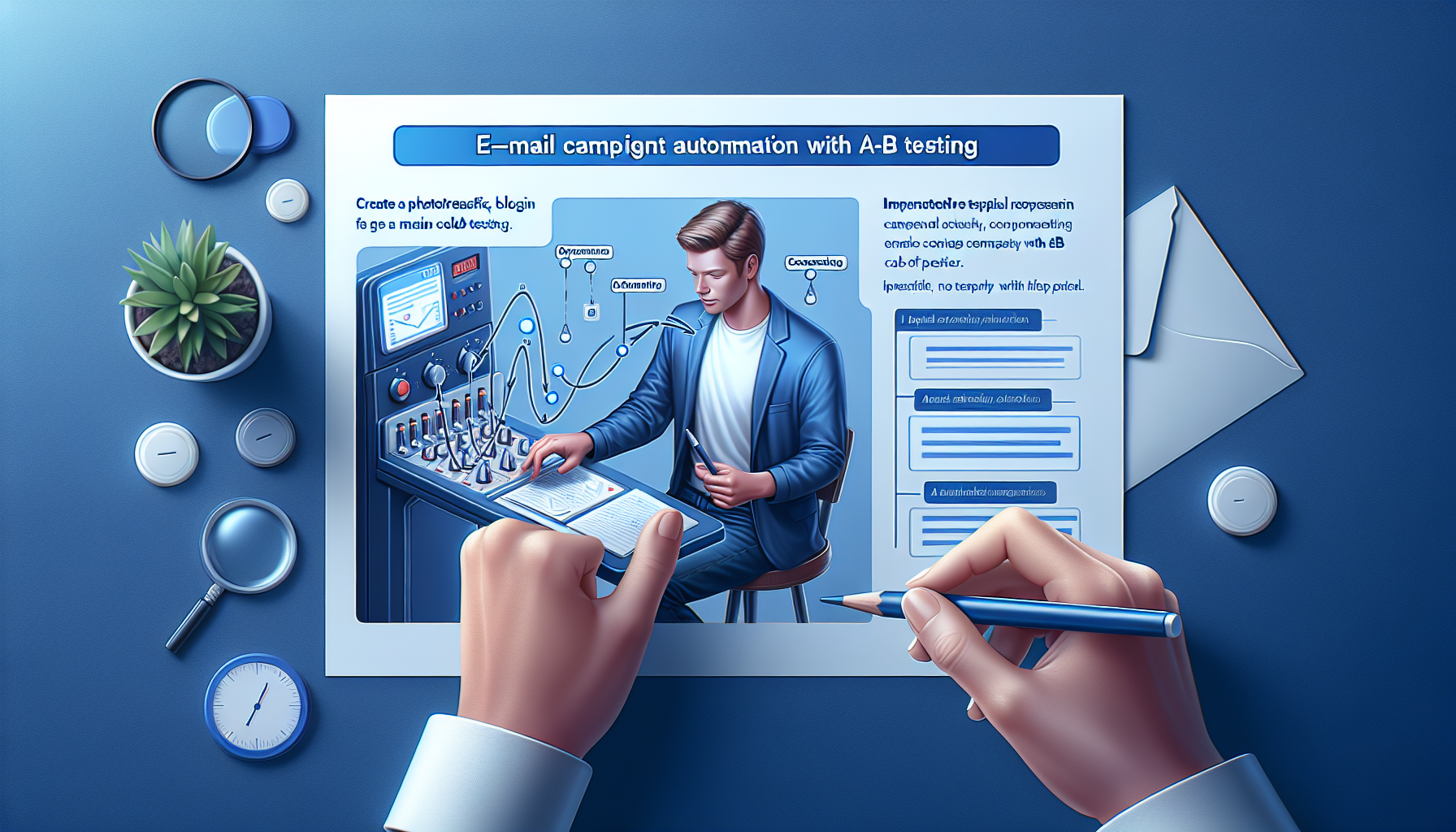 E-Mail Kampagnen Automatisierung mit A/B-Tests - B2B Automatisierung von VIS2LEAD
