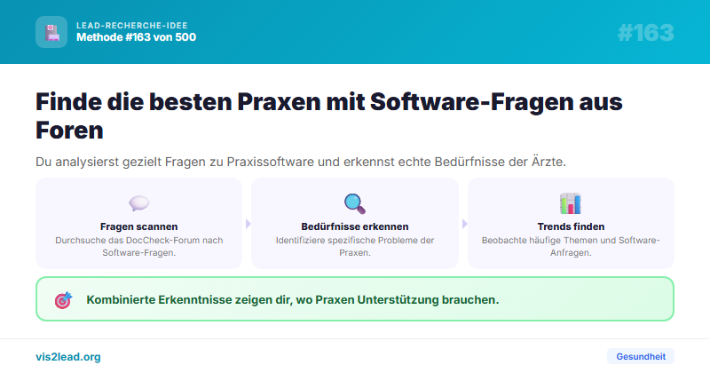 DocCheck Community: „Praxissoftware Vergleich“ Fragen —…