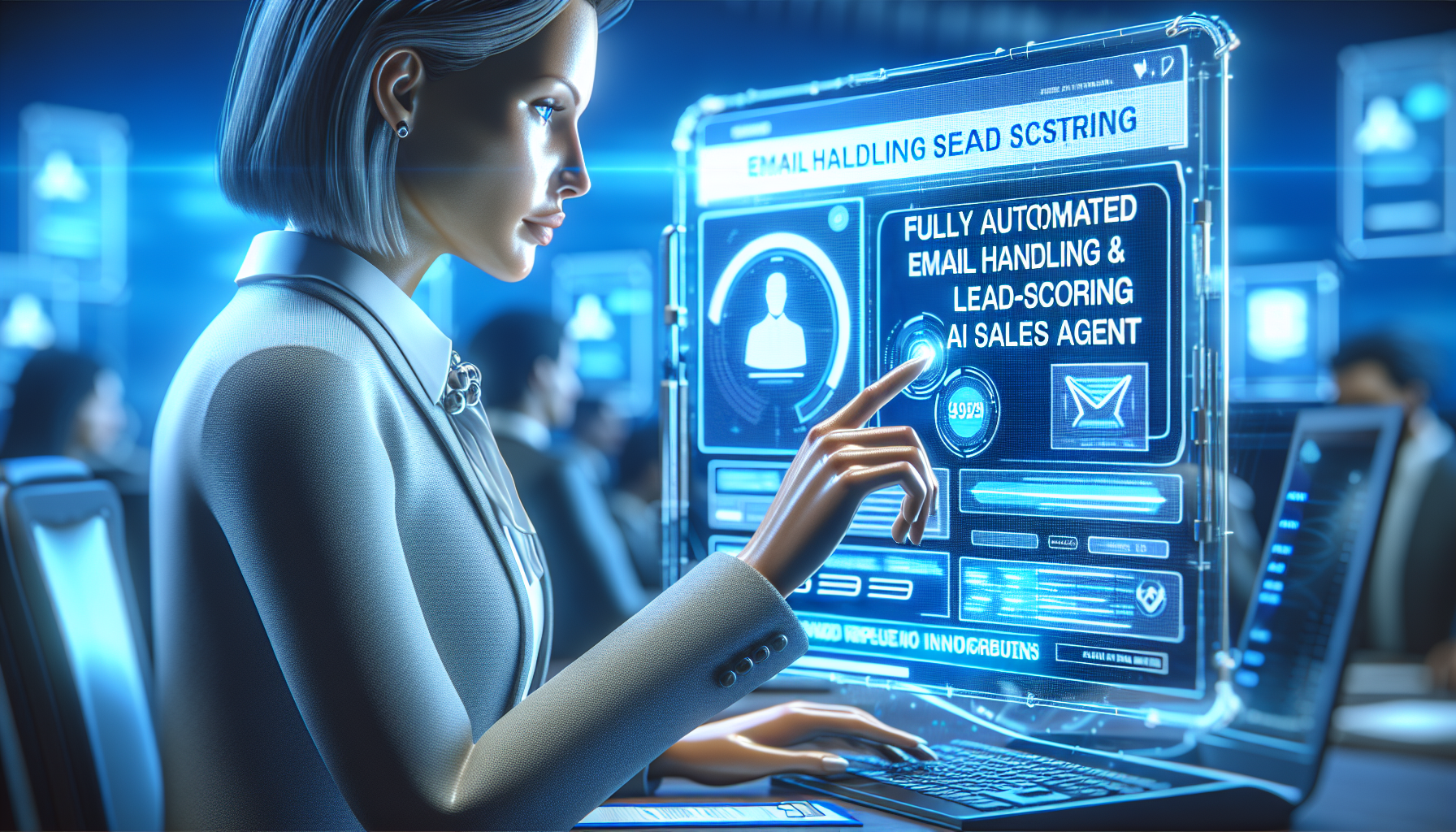 AI Sales Agent — Vollautomatisiertes E-Mail-Handling & Lead-Scoring-System - B2B Automatisierung von VIS2LEAD