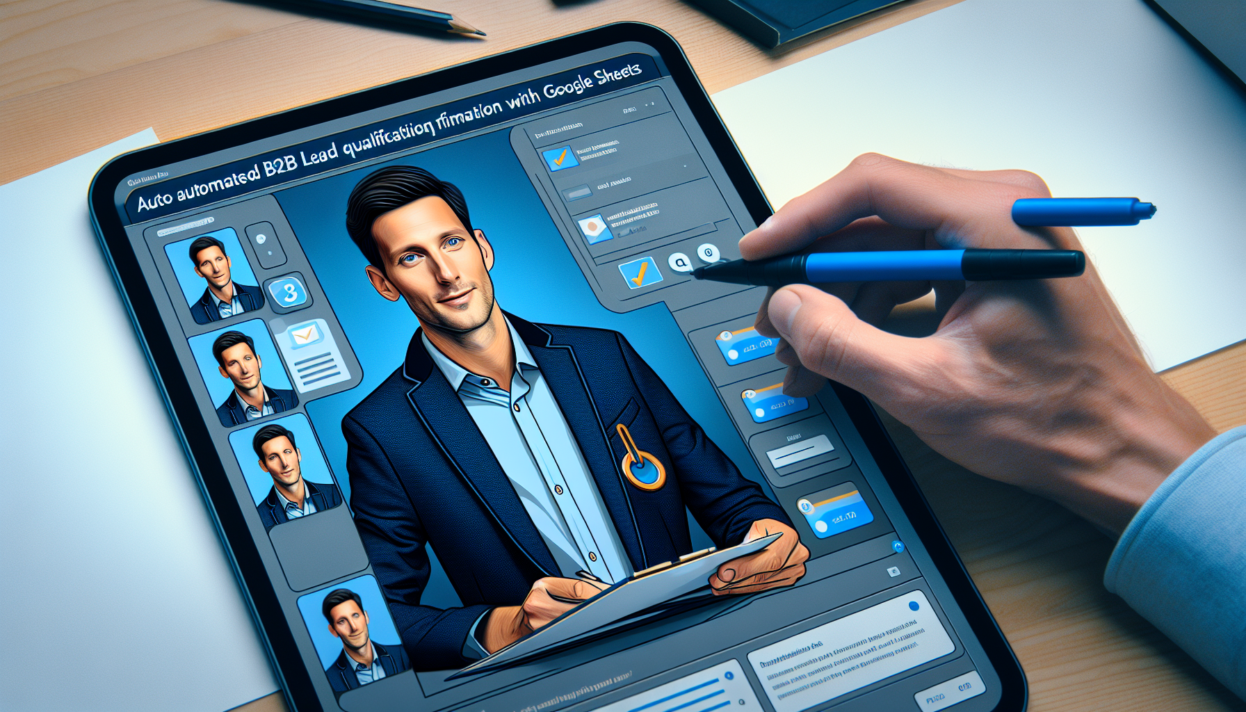 Automatisierte B2B Leadqualifizierung mit VAPI und Google Sheets