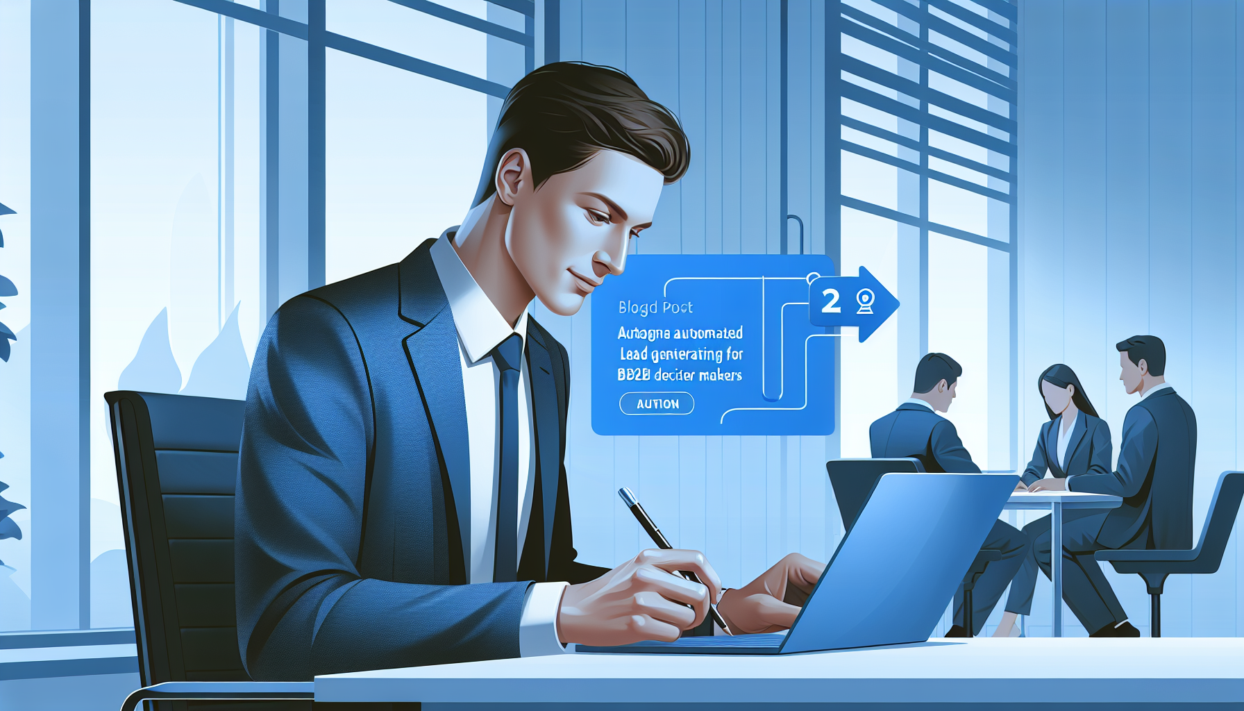 Automatisierte Lead-Generierung für B2B-Entscheidungsträger