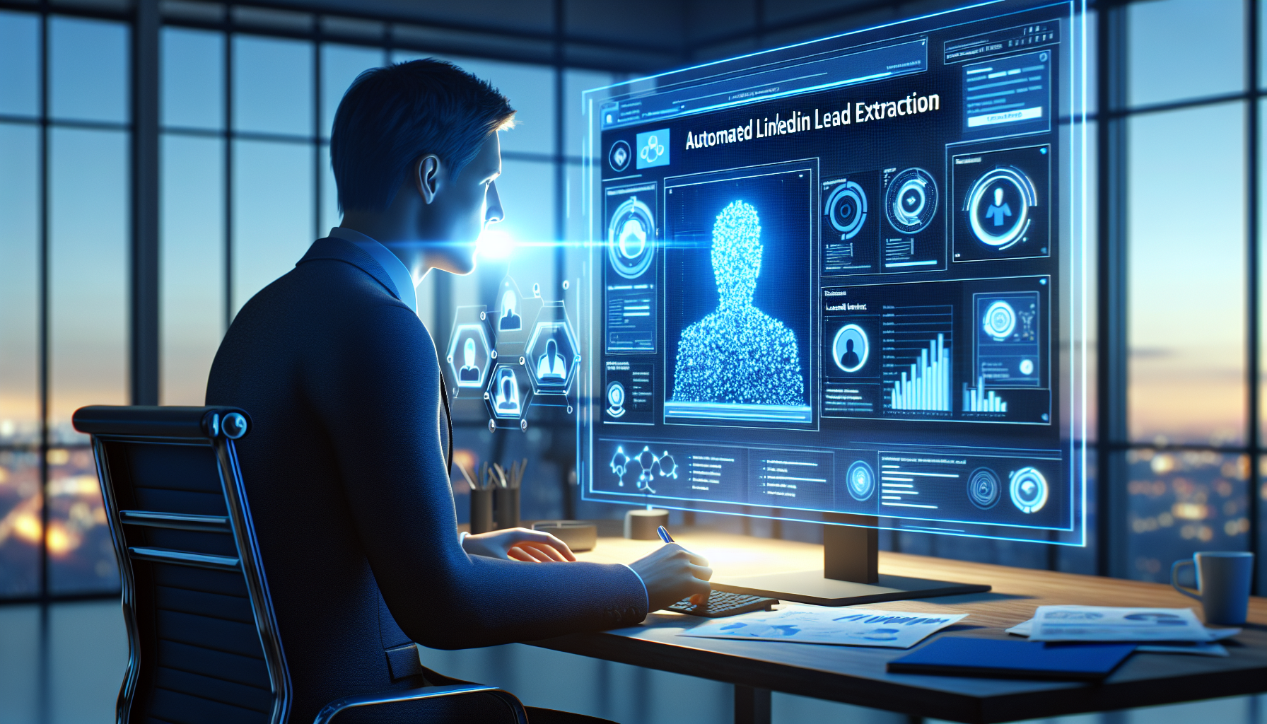 Automatisierte LinkedIn Lead-Extraktion für Vertrieb und Marketing