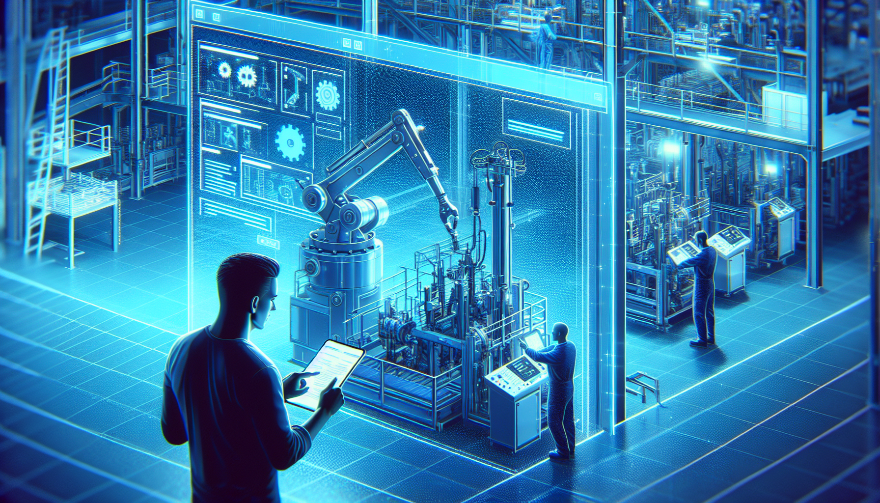 Automatisierte Überwachung von Maschinen in der Industrie
