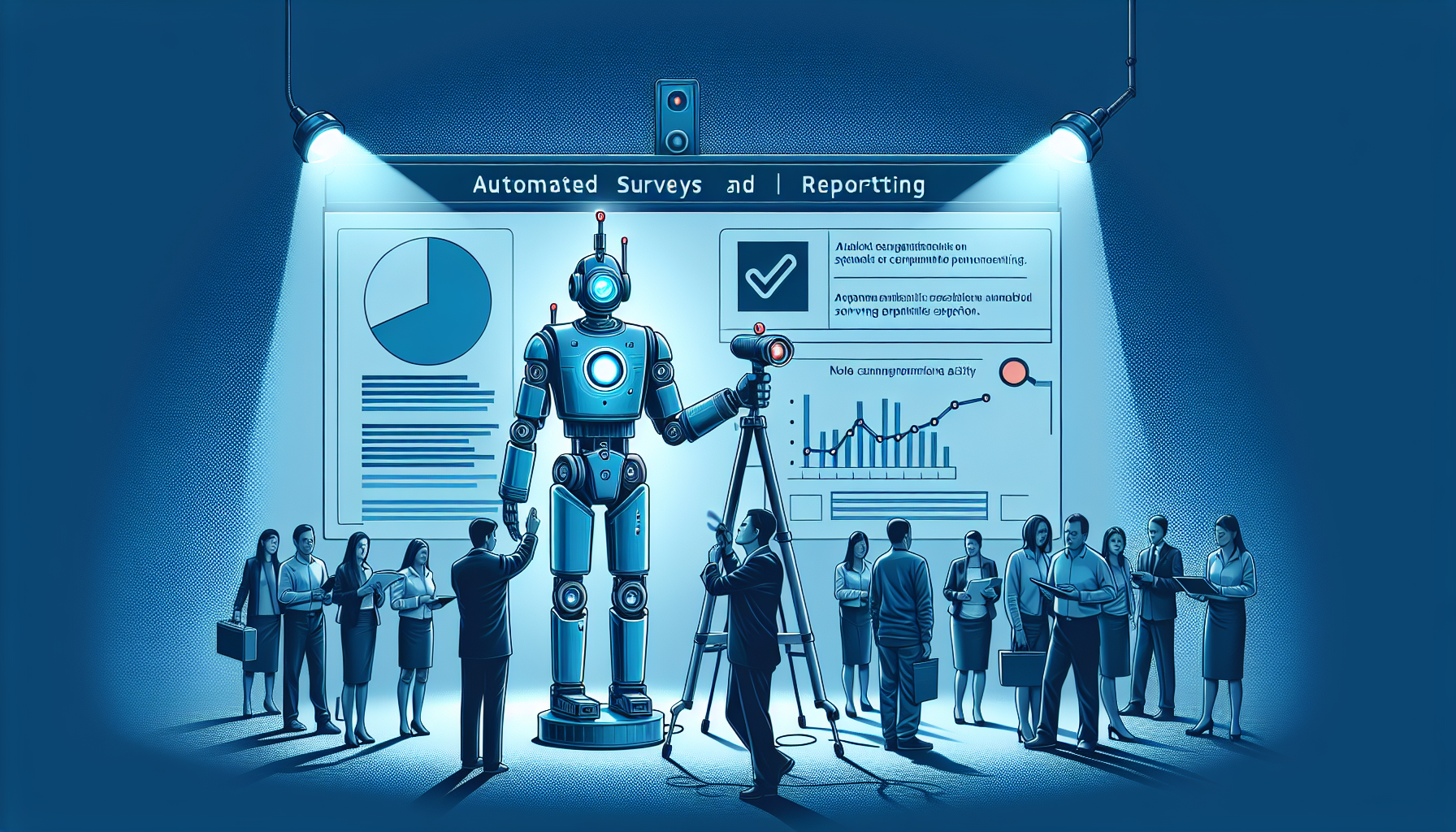 Automatisierte Umfragen und Berichterstattung