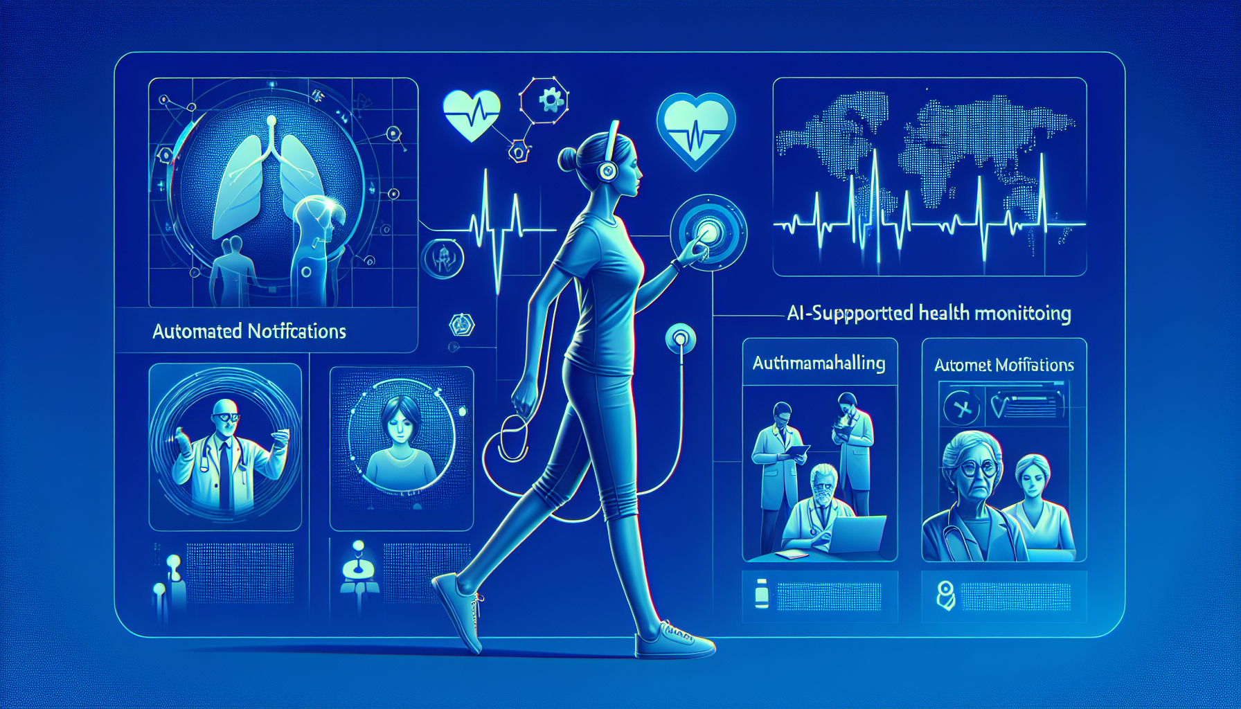 KI-unterstütztes Gesundheitsmonitoring mit automatisierten Benachrichtigungen