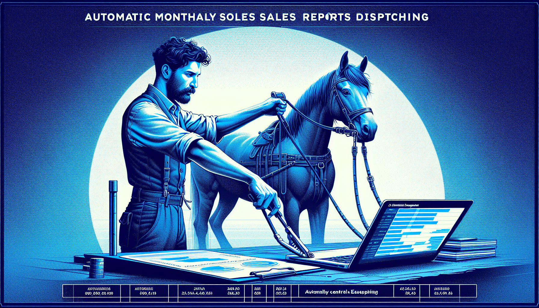 Monatliche Verkaufsberichte automatisiert versenden